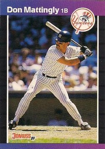 #74 Don Mattingly - New York Yankees - 1989 Donruss Baseball