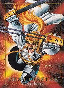 #74 Shatterstar - 1992 SkyBox Marvel Masterpieces