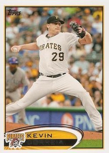 #74 Kevin Correia - Pittsburgh Pirates - 2012 Topps Baseball