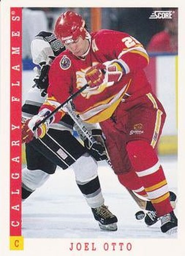 #74 Joel Otto - Calgary Flames - 1993-94 Score Canadian Hockey