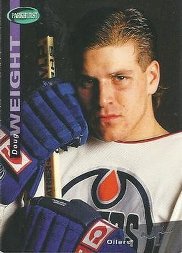 #74 Doug Weight - Edmonton Oilers - 1994-95 Parkhurst Hockey