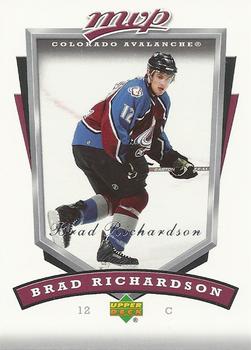 #74 Brad Richardson - Colorado Avalanche - 2006-07 Upper Deck MVP Hockey