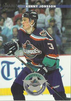 #74 Kenny Jonsson - New York Islanders - 1996-97 Donruss Hockey