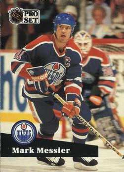 #74 Mark Messier - 1991-92 Pro Set Hockey