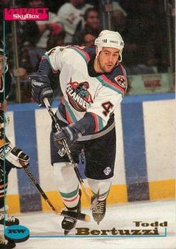 #74 Todd Bertuzzi - New York Islanders - 1996-97 SkyBox Impact Hockey