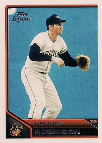 #74 Brooks Robinson - Baltimore Orioles - 2011 Topps Lineage Baseball