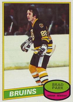 #74 Brad Park - Boston Bruins - 1980-81 O-Pee-Chee Hockey