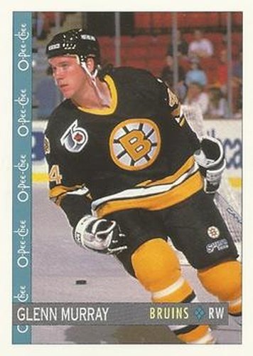 #74 Glen Murray - Boston Bruins - 1992-93 O-Pee-Chee Hockey