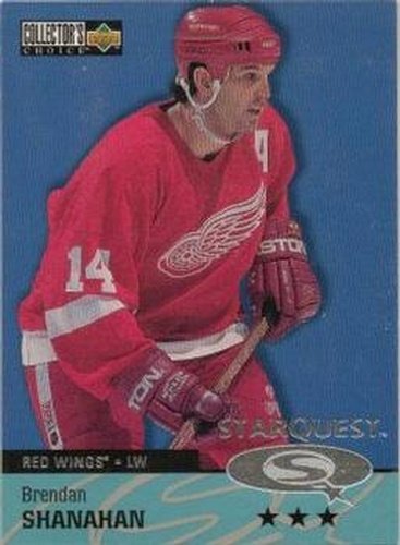 #SQ74 Brendan Shanahan - Detroit Red Wings - 1997-98 Collector's Choice Hockey - StarQuest