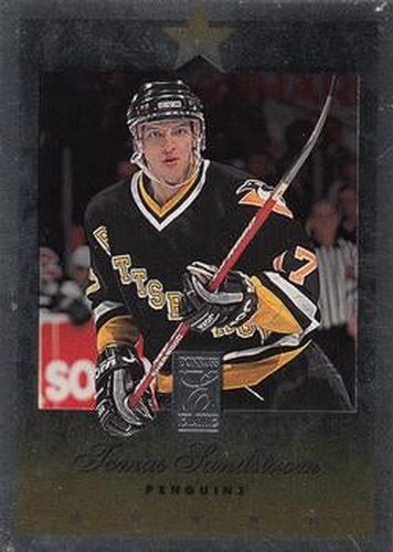 #74 Tomas Sandstrom - Pittsburgh Penguins - 1995-96 Donruss Elite Hockey