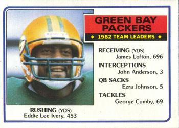 #74 Eddie Lee Ivery - Green Bay Packers - 1983 Topps Football