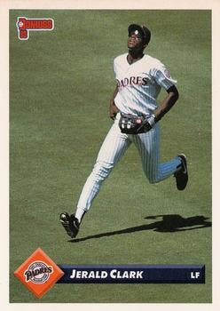 #74 Jerald Clark - San Diego Padres - 1993 Donruss Baseball