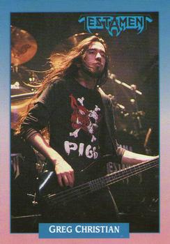 #74 Greg Christian - 1991 Brockum Rock Cards