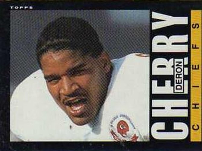 #274 Deron Cherry - Kansas City Chiefs - 1985 Topps Football