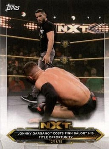 #74 Johnny Gargano / Finn B‡lor - 2020 Topps WWE NXT Wrestling