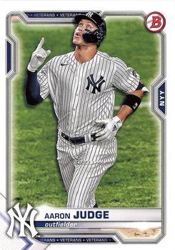 #74 Aaron Judge - New York Yankees - 2021 Bowman Baseball