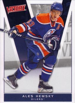 #74 Ales Hemsky - Edmonton Oilers - 2010-11 Upper Deck Victory Hockey