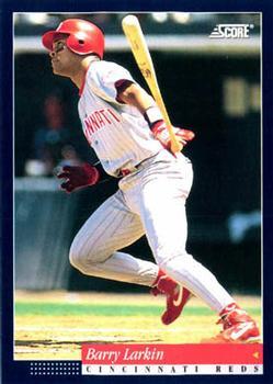 #74 Barry Larkin - Cincinnati Reds -1994 Score Baseball