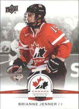 #74 Brianne Jenner - Canada - 2014-15 Upper Deck Team Canada Juniors Hockey