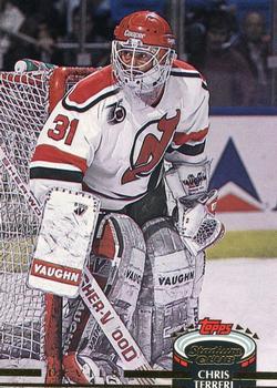 #74 Chris Terreri - New Jersey Devils - 1992-93 Stadium Club Hockey