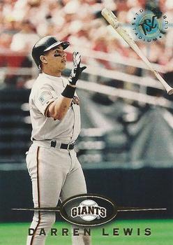 #74 Darren Lewis - San Francisco Giants - 1995 Stadium Club Baseball