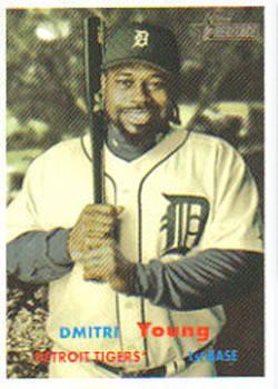 #74 Dmitri Young - Detroit Tigers - 2006 Topps Heritage Baseball