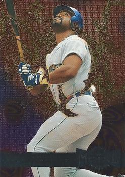 #74 Greg Vaughn - Milwaukee Brewers - 1996 Metal Universe Baseball