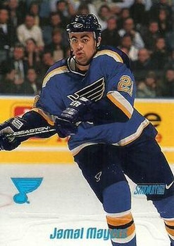 #74 Jamal Mayers - St. Louis Blues - 1999-00 Stadium Club Hockey
