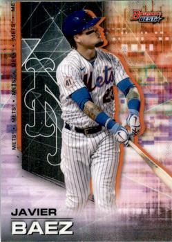 #74 Javier Baez - New York Mets - 2021 Bowman's Best Baseball