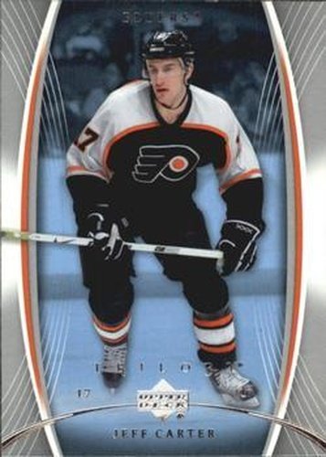 #74 Jeff Carter - Philadelphia Flyers - 2007-08 Upper Deck Trilogy Hockey