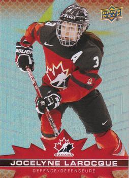 #74 Jocelyne Larocque - Canada - 2021-22 Upper Deck Tim Hortons Team Canada Hockey