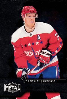 #74 John Carlson - Washington Capitals - 2020-21 Skybox Metal Universe Hockey