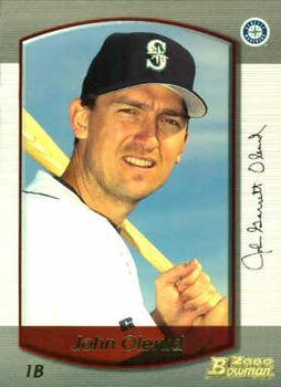 #74 John Olerud - Seattle Mariners - 2000 Bowman Baseball