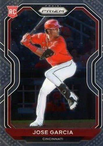 #74 Jose Garcia - Cincinnati Reds - 2021 Panini Prizm Baseball
