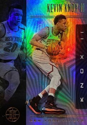 #74 Kevin Knox II - New York Knicks - 2019-20 Panini Illusions Basketball
