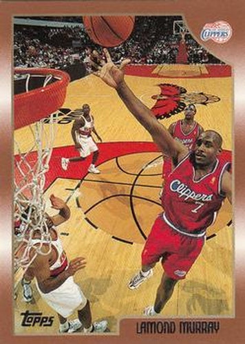 #74 Lamond Murray - Los Angeles Clippers - 1998-99 Topps Basketball