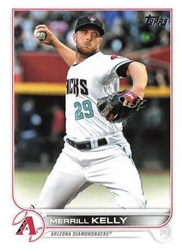 #74 Merrill Kelly - Arizona Diamondbacks - 2022 Topps Baseball