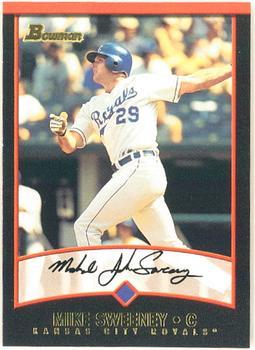#74 Mike Sweeney - Kansas City Royals - 2001 Bowman Baseball