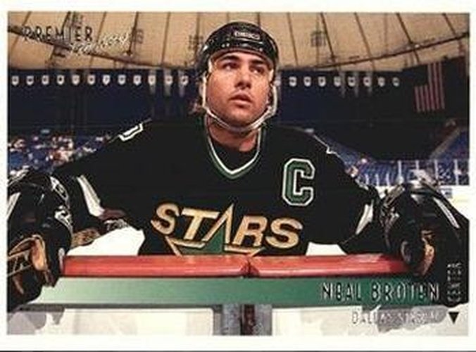 #74 Neal Broten - Dallas Stars - 1994-95 Topps Premier Hockey