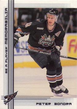 #74 Peter Bondra - Washington Capitals - 2000-01 Be a Player Memorabilia Hockey
