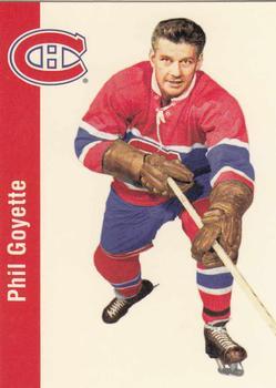#74 Phil Goyette - Montreal Canadiens - 1994 Parkhurst Missing Link 1956-57 Hockey