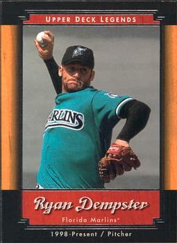 #74 Ryan Dempster - Florida Marlins - 2001 Upper Deck Legends Baseball