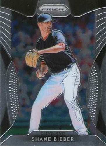 #74 Shane Bieber - Cleveland Indians - 2019 Panini Prizm Baseball