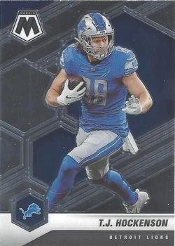 #74 T.J. Hockenson - Detroit Lions - 2021 Panini Mosaic Football