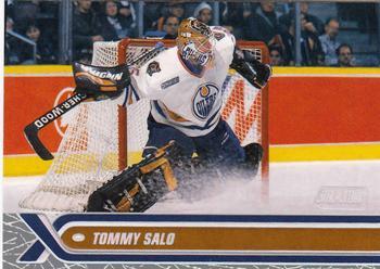 #74 Tommy Salo - Edmonton Oilers - 2000-01 Stadium Club Hockey
