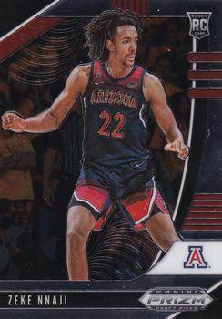 #74 Zeke Nnaji - Arizona Wildcats - 2020 Panini Prizm Draft Picks Collegiate Basketball