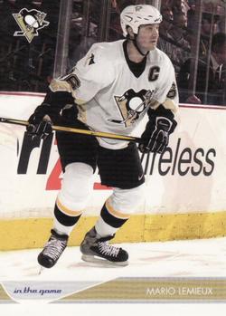 #74 Mario Lemieux - Pittsburgh Penguins - 2003-04 In The Game Toronto Star Hockey