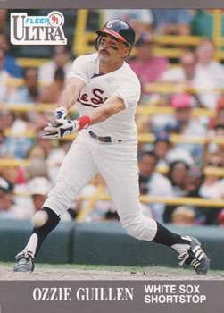 #74 Ozzie Guillen - Chicago White Sox - 1991 Ultra Baseball