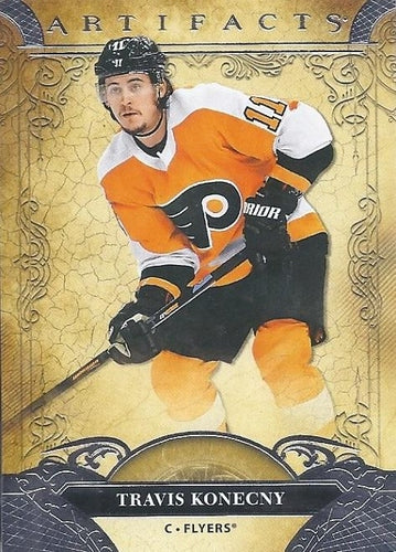 #74 Travis Konecny - Philadelphia Flyers - 2020-21 Upper Deck Artifacts Hockey