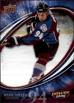 #74 Ryan Smyth - Colorado Avalanche - 2008-09 Upper Deck Power Play Box Set Hockey